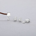 wholesale S925 Sterling Silver Full-Hole Bead DIY Bracelet Necklace Pendant Charm Factory Direct-0-0