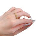 wholesale S925 Sterling Silver Vintage Style Flash Diamond Iris Flower Ring for Women, Luxurious and High-End Finger Ring-0-4