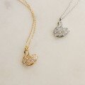 wholesale S925 Sterling Silver Exquisite Micro-Inlaid Zirconia Small Swan Necklace for Women, High-End Pendant Collarbone Chain-0-1
