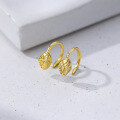 wholesale S925 Sterling Silver C-shaped Snake Ear Hook Earring,-0-3