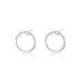 wholesale S925 Sterling Silver Light Luxury Pure Desire Style Zirconia Resin Drop French Elegance Super Sparkly Round High-End Sense Earrings Hoops for Women-0-11