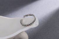 wholesale S925 Sterling Silver Rainbow Zircon Open-End Design Women's Light Luxury Best Friend Edition Colored Diamond Heart Ring-xb877-white gold