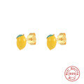 wholesale S925 Sterling Silver Fashionable and Versatile Fruit Series Stud Earrings, Popular in Europe and the US, Trendy and Creative Ear Accessories-0-7