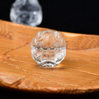 wholesale Natural White Crystal Awakening Lion Auspicious Beast Bracelet Buddha Beads DIY Crystal Stringing Beads Collectible Accessories Metal Material Ornamental Beads-A lion dance (about 14 mm)