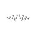wholesale S925 Silver Stud Earrings Women Korean Style Minimalist Smooth Wave Lines Fresh and Sweet Ear Jewelry E0605-0-1