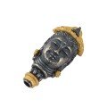 wholesale S925 silver antique DIY accessories Tara three-way Buddha head, 108 Buddhist bead bracelet, necklace accessories-0-4