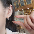 wholesale S925 Sterling Silver Korean-style Minimalist Five-point Star Simple Sweet Versatile Trendy Earrings-0-3