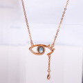 wholesale S925 silver electroplated source factory new Korean style fashionable women's chain necklace wholesale-0-3