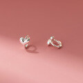 wholesale S925 Sterling Silver Fresh, Sweet, and Lovely Style Exquisite Minimalist Small Heart Ear Studs M05613-0-3