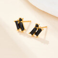 wholesale S925 Silver New Amazon Small Batch Stud Earrings Simple Zircon High-End Versatile Commuter Earrings Wholesale-0-7