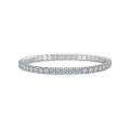 S925 Silver Moissanite Tennis Bracelet, Unisex Custom OEM/ODM-0-1