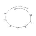 wholesale 925 Sterling Silver New Star Pendant Bracelet with Zircon Ins Style Small and Luxurious Minimalist Women's Jewelry-0-4