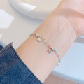 wholesale 925 Sterling Silver Yaxi Small Fresh Ruyi Bracelet for Women, Ins Style Bohemian Fashion Versatile Light Luxury Internet-Famous Jewelry-0-1