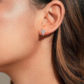 925 Sterling Silver French Light Luxury Butterfly Earrings Sweet Personality Ins Fashion Versatile Commuting Essential-0-2