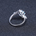 wholesale New S925 silver fashion and personalized topaz ring for women,-0-2