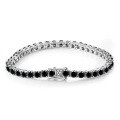 wholesale S925 Sterling Silver Moissanite Tennis Full Size Bracelet, Cross-Border Fashion Bestseller in Euro-American Hip-Hop Style Factory Direct-0-7