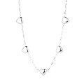 wholesale S925 Sterling Silver Plated Love Pendant Necklace, Small and Exquisite Korean Style Layering Collarbone Chain, Accessory Choker from Haifeng, Guangdong-0-5