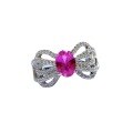 wholesale 925 Silver Jewelry New Bow Lace Ring for Women 5*7 Design Sense Fashion Elegance-0-4