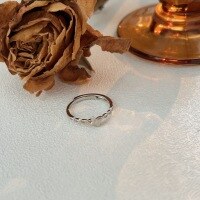 wholesale S925 Sterling Silver Butterfly Ring for Women, Small and Fresh, Exquisite Checkered Open-End Adjustable Ring with a Premium Feel-Sterling Silver-Butterfly