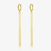 wholesale 925 Sterling Silver Minimalist Flat Snake Chain Tassel Ear Cuff for Women, Small Design with High-End Feel and Versatile Style-Gold 925 silver