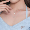 wholesale S925 Sterling Silver Cross-border Dolphin Ballpoint Pen Necklace For Women, Elegant And Versatile-0-2
