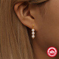wholesale S925 Sterling Silver Mini Pearl Elegant Stud Earrings, Korean Style Small and Chic Fashion Trendy Design-0-1