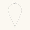 wholesale Custom OEM/ODM processing of minimalist and niche moissanite pendant necklaces for, based on provided samples, designs, or drawings - available in various metal materials-0-3