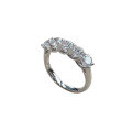 wholesale Platinum Lab-Grown Diamond Synthesis/Cultured Diamond Large Pavé 15-Point Heavy Gold Diamond Ring Customization CVD Diamond-0-4