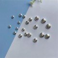 wholesale S925 silver flying saucer spacer bead DIY handmade beading bracelet necklace flat bead abacus bead accessories-0-4