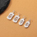 wholesale S925 Sterling Silver Chao Sheng Chinese Style Bead Pendant Abacus Ornament for DIY Bracelet Necklace Wholesale-0-0