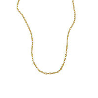 wholesale S925 Sterling Silver Korean Version Ins Indie Design Asymmetrical A-Z Pendant Collarbone Necklace for Women-XL079 [18K gold/chain without pendant] > 925 silver