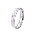 wholesale 925 Sterling Silver Minimalist Women's Plain Circle Ring, Fashionable and Unique Light Luxury Index Finger Couple Band, Closed Design with Engraving Option-0-4