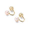 wholesale Gold-plated 925 Sterling Silver Hypoallergenic Korean Minimalist Sweet Pearl Twist Rope Earrings for Women, Wholesale from Source Factory-0-4