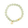 wholesale S925 Sterling Silver Summer New Natural Hetian Jade "Sunny Water" Bracelet Handmade Beaded Bracelet for Women Dragon Boat Festival Wholesale-0-5