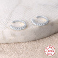 wholesale S925 Sterling Silver AliExpress Hot-Selling Ear Cuffs, Ins Ethereal Diamond-Studded Ear Clip Jewelry for No Piercing-0-6