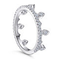 wholesale S925 Silver SKA Cross-Border E-commerce eBay Best-Selling Princess Crown Ring for Women Inlaid with Zircon Jewelry Wholesale-0-4