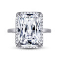 wholesale 925 Sterling Silver Zirconia Powder Diamond Ring for Women,-0-23