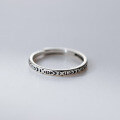 wholesale S925 Sterling Silver Literary Retro Style Exquisitely Designed Niche Thai Silver Small Fish Ring R02717-0-3