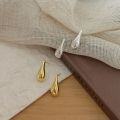 wholesale S925 Sterling Silver Waterdrop Earrings Women Korean Dongdaemun Summer New Trendy Ins Versatile Niche Earrings-0-1