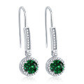wholesale S925 Silver Fashion Earrings with Zirconia Ear Pins for Women, Factory Direct-0-9
