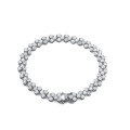 wholesale 925 Silver Cross-Border Moissanite 30 Triangle Fashion Unisex Tennis Bracelet forE-commerce-0-1