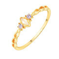 wholesale Silver14K Gold Japanese Retro Luxury Australian Opal Necklace/Earrings Ring Set-0-5