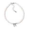 wholesale 925 Sterling Silver Hot-selling in Japan and Korea Women's Natural Freshwater Pearl Bracelet with H Letter Pendant Exquisite Design-0-4