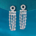 wholesale S925 Silver Earrings for Women, Elegant and Luxurious Style for Fashion Banquets, High-End Sense to Match Evening Gowns, Available for Drop Shipping-0-0