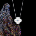 Metal Pendant Four-Leaf Clover Necklace 2025 New for Her-0-1