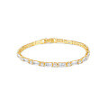 wholesale Brass square zirconia classic elegant Amazon best-selling diamond-encrusted trendy unique versatile bracelet-0-4
