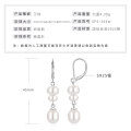 S925 Silver Pearl Tassel Earrings for Women-0-4