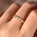 wholesale S925 Sterling Silver Amazon Best-Selling Moissanite High-End Hollow-Out Design Luxury Ring-0-2