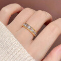 wholesale 925 Sterling Silver French Lace Edge Ring, Fashion Romantic Narrow Band Pattern Ring for Women-0-1
