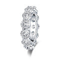 S925 Sterling Silver Zircon Ring, Wholesale Closeout Fashion Ins Style-0-0
